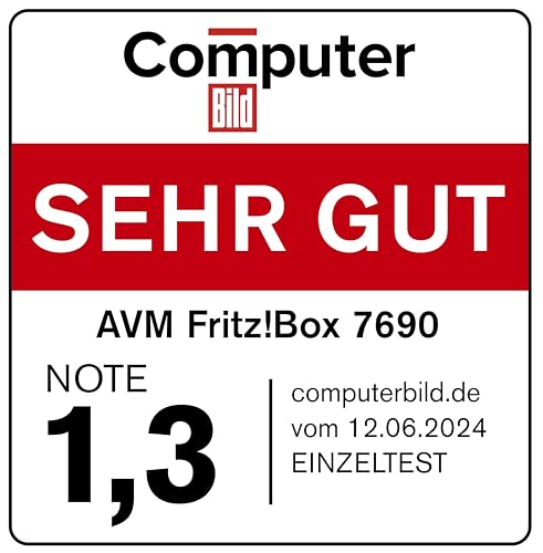 FRITZ!Box 7690 – Wi-Fi 7 DSL-Router mit Mesh, Smart-Home & DECT-Unterstützung