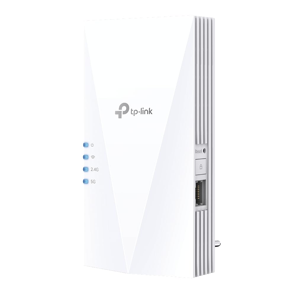 TP-Link RE500X AX1500 Wi-Fi 6 Range Extender – WLAN-Repeater mit Gigabit-LAN, 2,4/5 GHz, kompatibel mit allen Routern