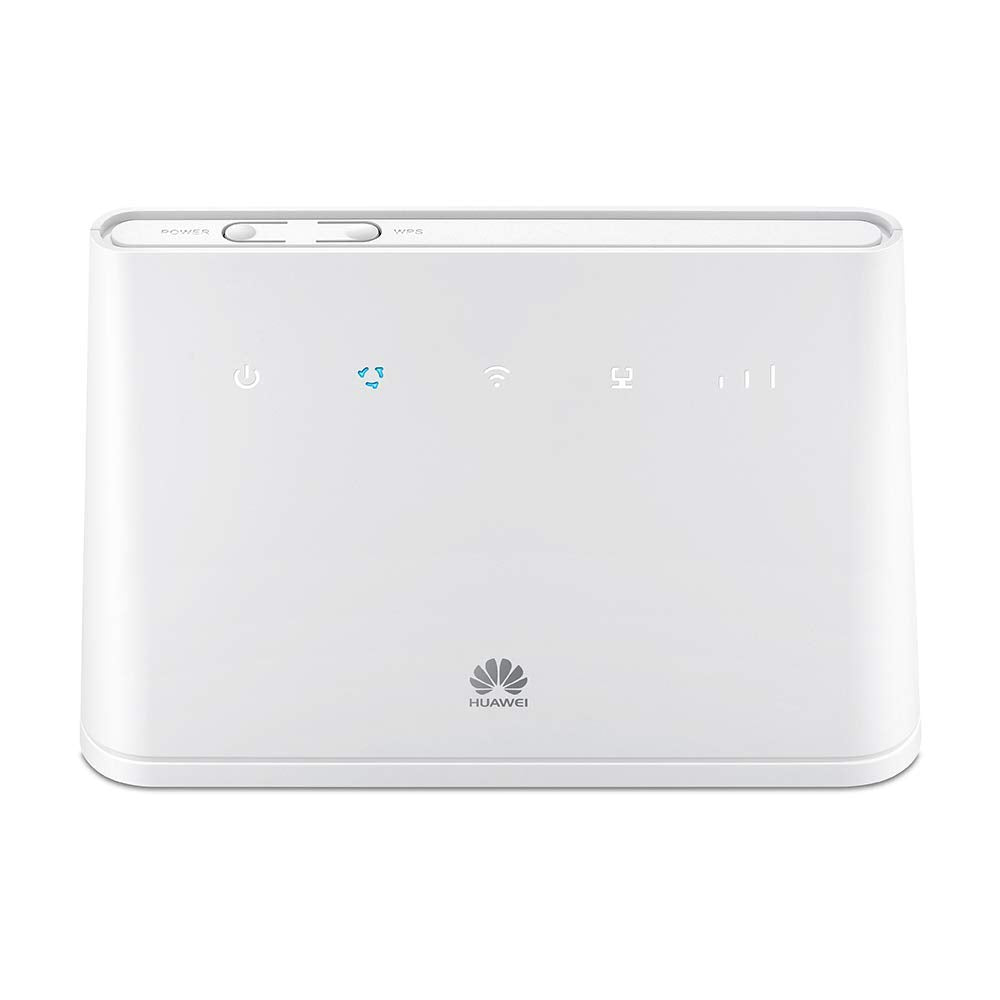 Huawei B311-221 4G LTE Router – bis zu 150 Mbit/s Download, WLAN 300 Mbit/s, LAN & Telefonanschluss – Weiß