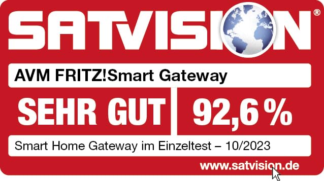 FRITZ!Smart Gateway – Erweiterung für FRITZ!Box Smart Home (Zigbee & DECT-ULE, Matter-Bridge, WLAN/LAN)