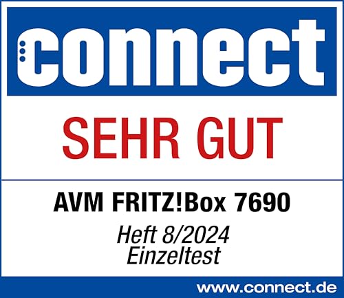 FRITZ!Box 7690 – Wi-Fi 7 DSL-Router mit Mesh, Smart-Home & DECT-Unterstützung