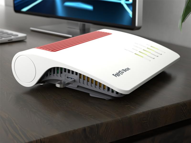 FRITZ!Box 7590 AX – Wi-Fi 6 DSL-Router mit Mesh, DECT & USB