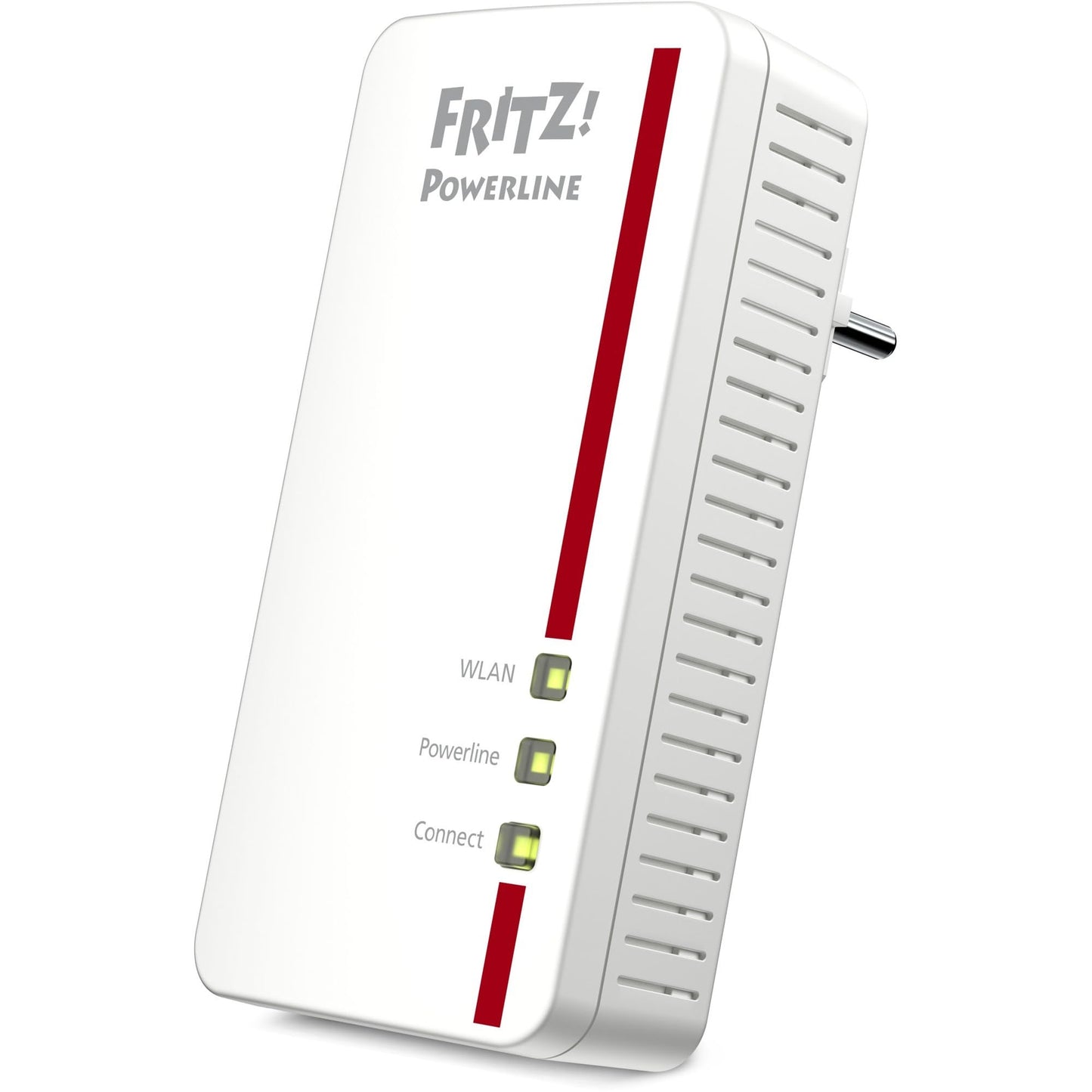 AVM FRITZ!Powerline 1260E Single-Adapter – 1.200 MBit/s, WLAN-Access Point, Mesh, Gigabit