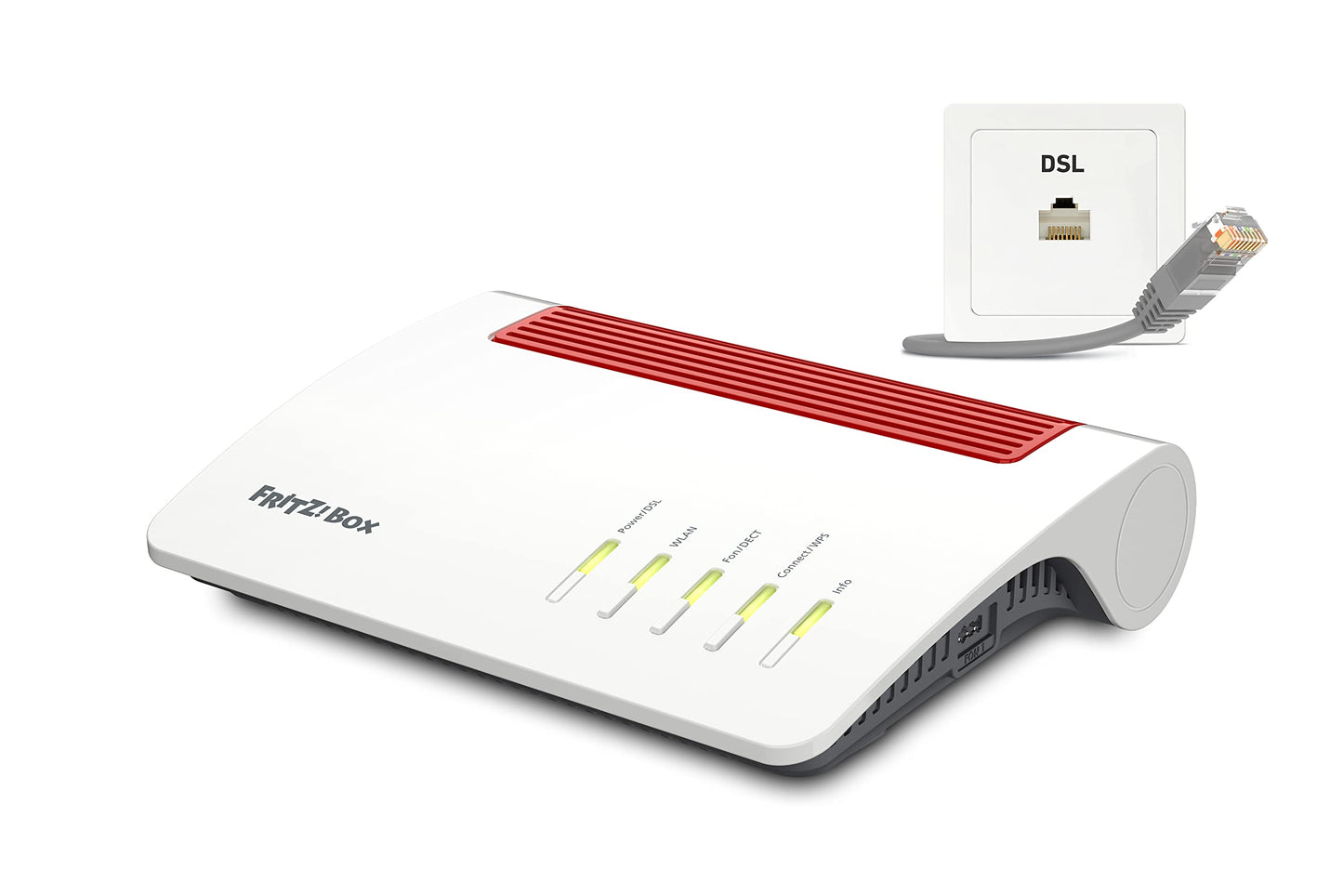 FRITZ!Box 7590 AX – Wi-Fi 6 DSL-Router mit VDSL, Mesh & DECT