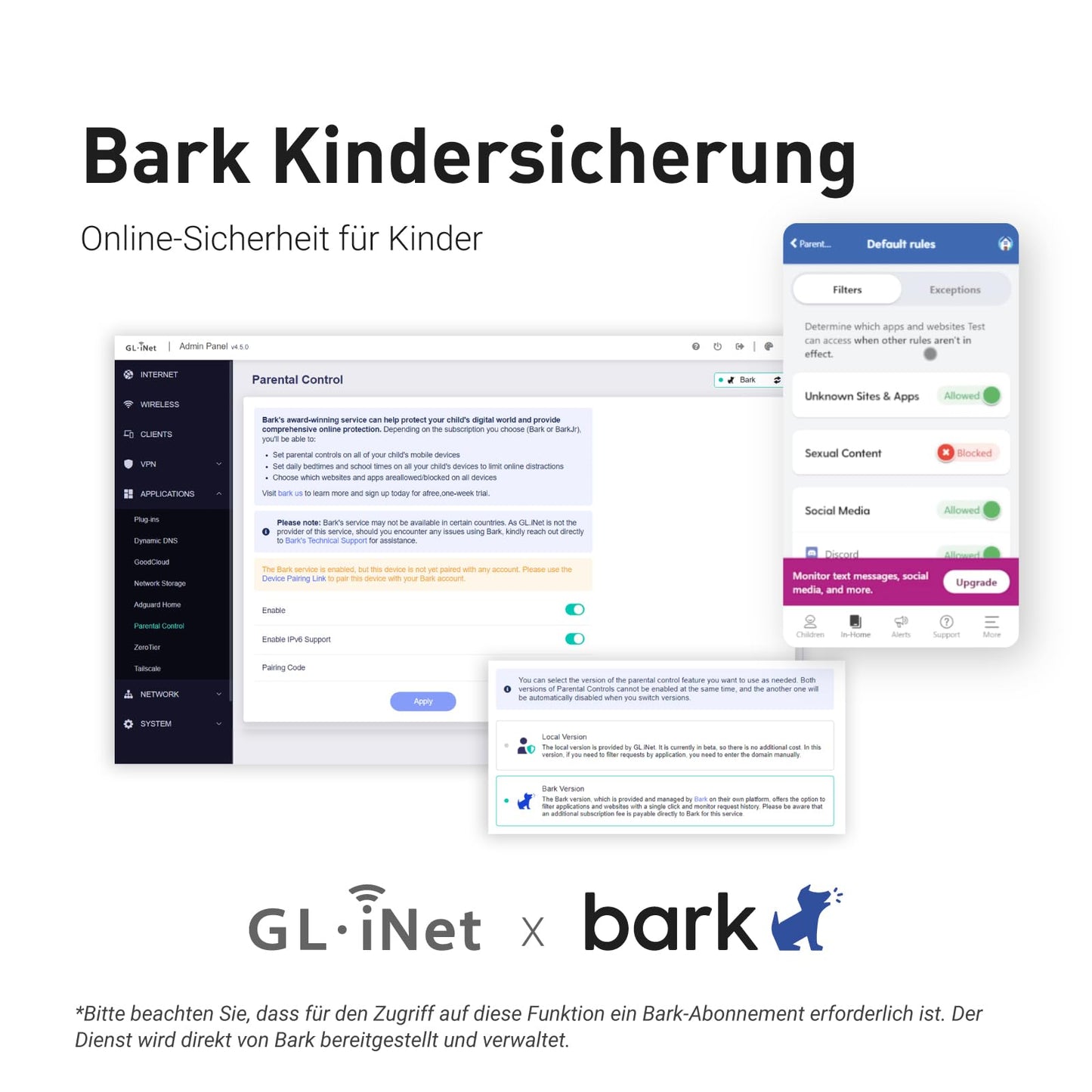 GL.iNet Flint 2 (GL-MT6000) Wi-Fi 6 Gaming-Router – 2×2,5G Multi-Gig, 4×1G LAN, OpenVPN & WireGuard, 802.11ax