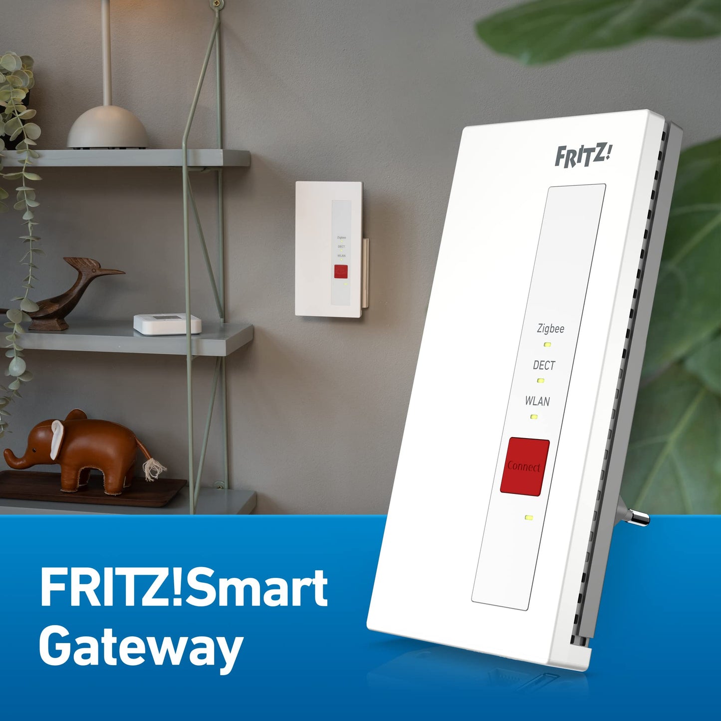 FRITZ!Smart Gateway – Erweiterung für FRITZ!Box Smart Home (Zigbee & DECT-ULE, Matter-Bridge, WLAN/LAN)