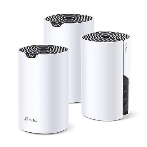 TP-Link Deco S1900 Mesh WLAN Set – AC1900 Dual-Band, 3× Gigabit LAN, 3er-Pack, HomeCare