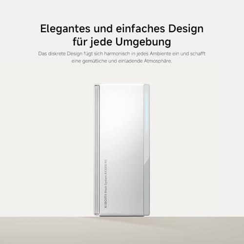 WLAN-Router WiFi 6 AX3000 – Gigabit-Ports, Integriertes Mesh, Hohe Geschwindigkeit