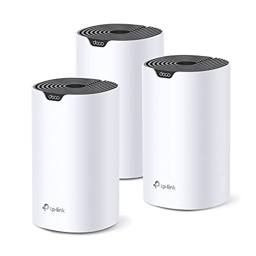 TP-Link Deco S1900 Mesh WLAN Set – AC1900 Dual-Band, 3× Gigabit LAN, 3er-Pack, HomeCare