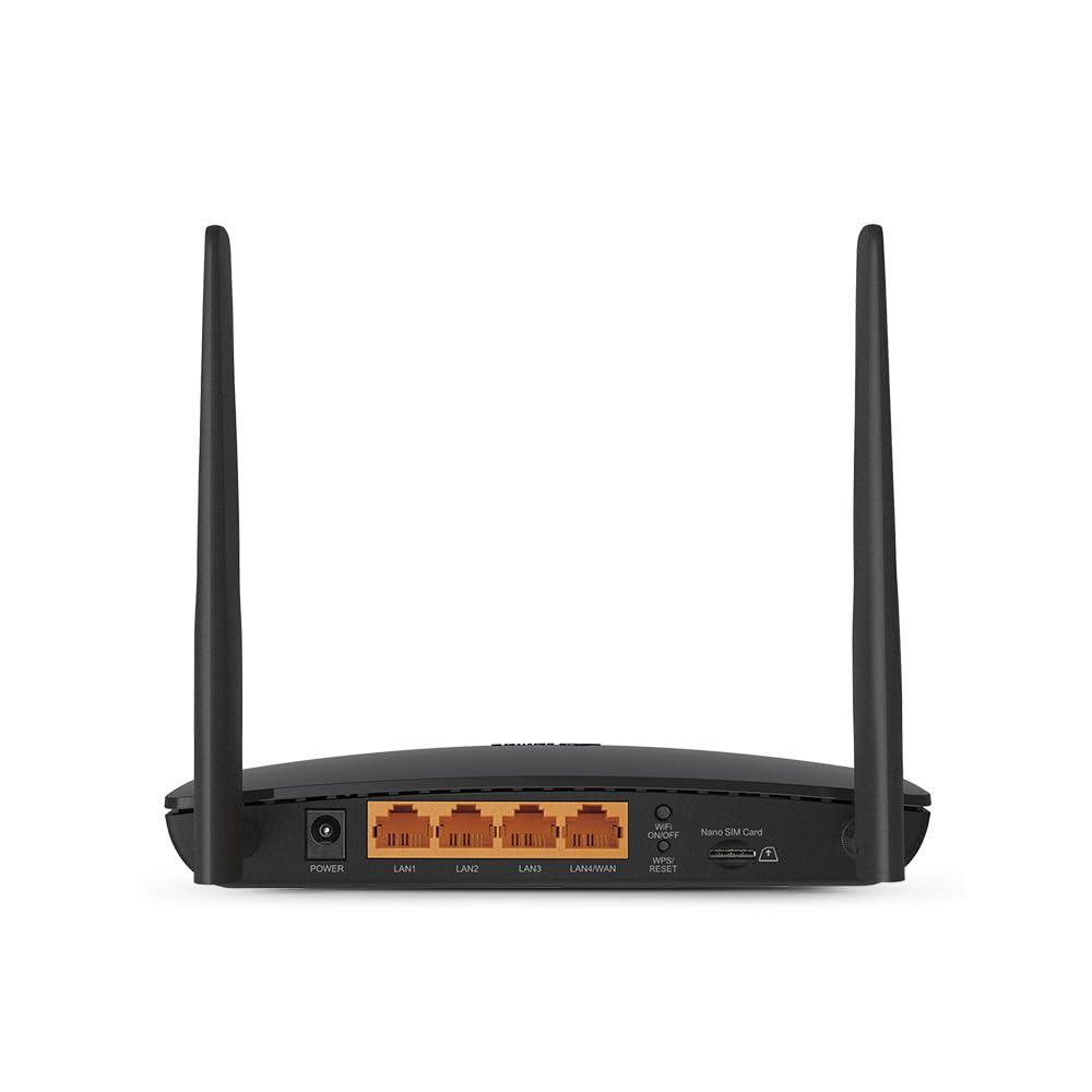TP-Link Archer MR402 LTE Router – Dual-Band AC1200, 4G SIM, 150 Mbit/s, 4 LAN-Ports, Plug & Play, MU-MIMO, OneMesh