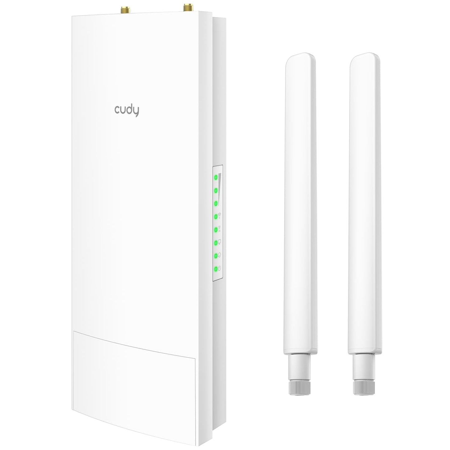 Cudy LT500 Outdoor 4G LTE Router – Cat 4 Modem mit SIM-Slot, AC1200 WLAN, IP65, PoE, Antennen, Wand- & Mastmontage