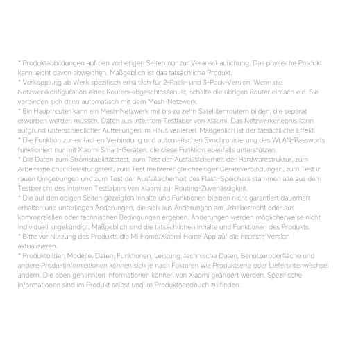 WLAN-Router WiFi 6 AX3000 – Gigabit-Ports, Integriertes Mesh, Hohe Geschwindigkeit