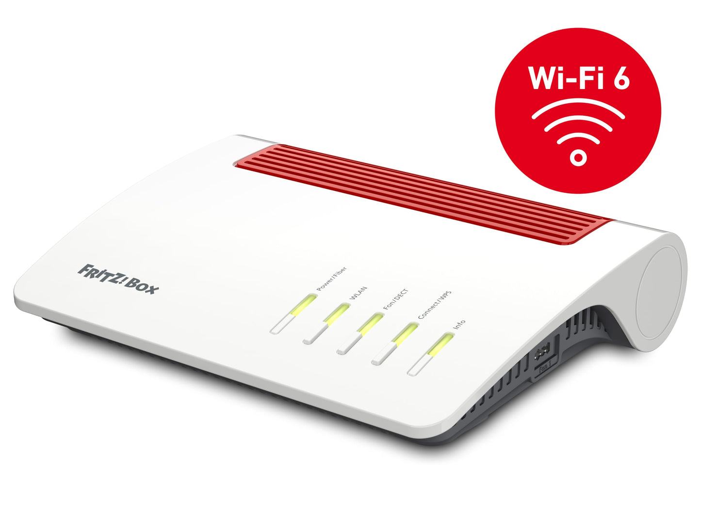 FRITZ!Box 5590 Fiber – Wi-Fi 6 Router für Glasfaser mit Mesh, DECT-Basis & 2,5-Gigabit-LAN