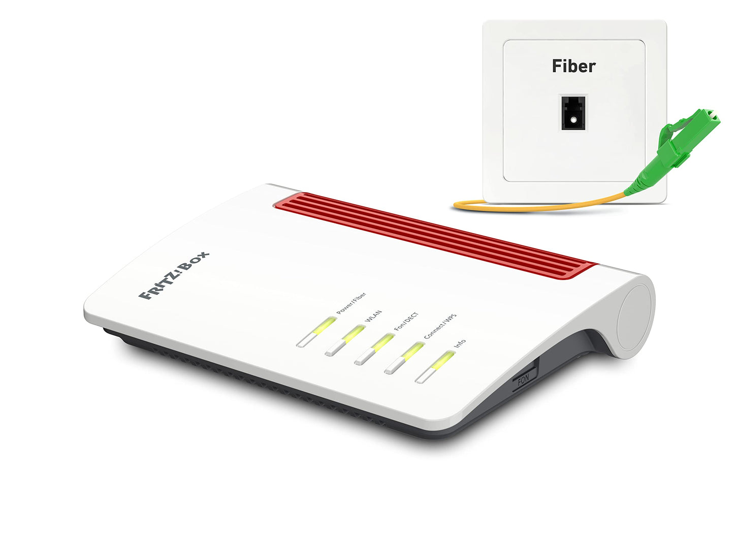 FRITZ!Box 5530 Fiber – Wi-Fi 6 Glasfaser-Router mit 2,5-Gigabit-LAN & Mesh-Funktion