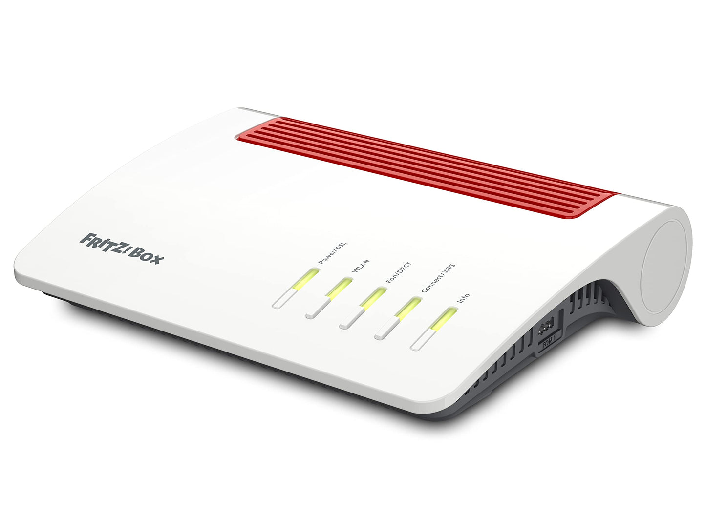 FRITZ!Box 7590 AX – DSL/VDSL Router mit Wi-Fi 6, 2.400 MBit/s & 1.200 MBit/s, Mesh, DECT