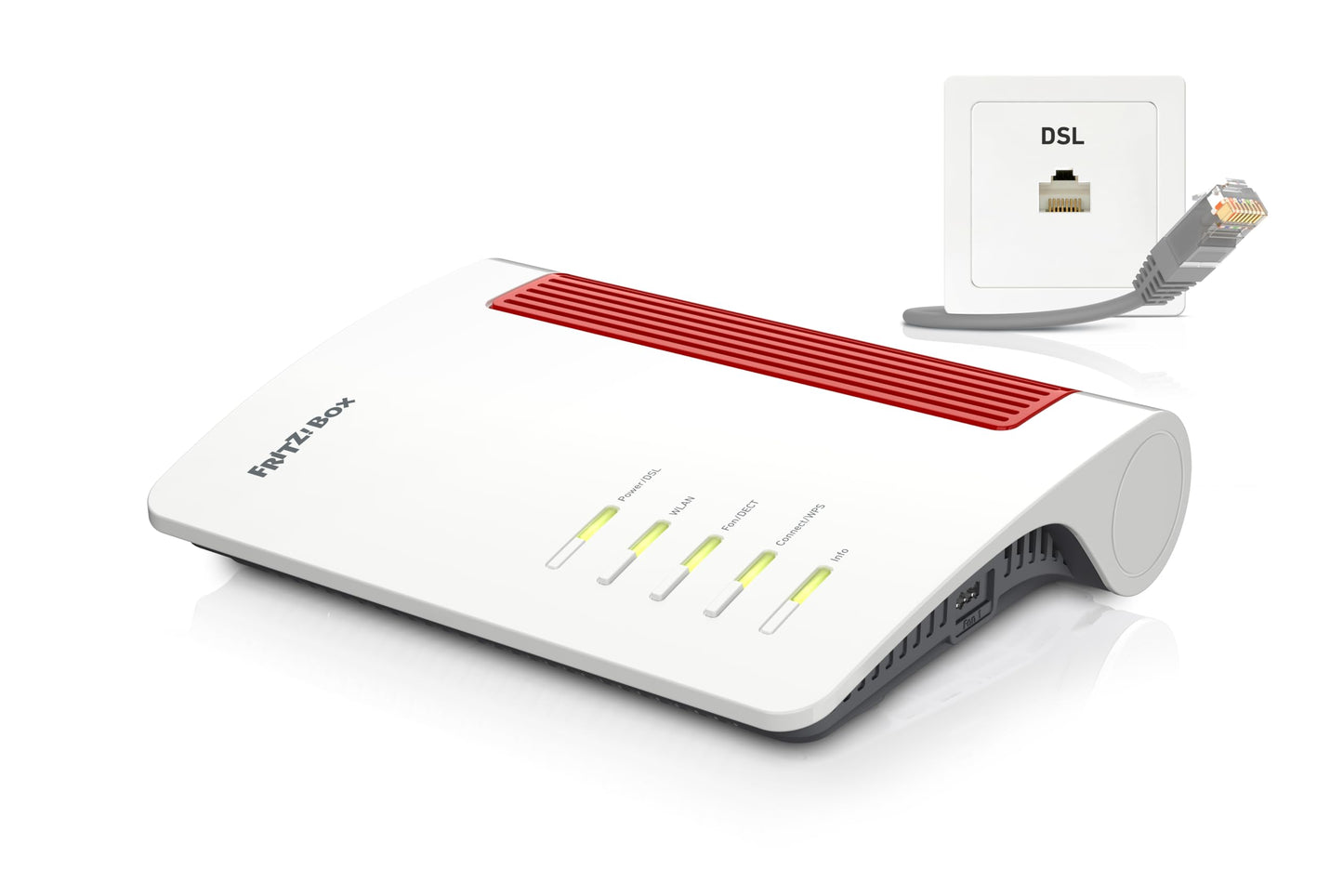 FRITZ!Box 7690 – Wi-Fi 7 DSL-Router mit Mesh, Smart-Home & DECT-Unterstützung