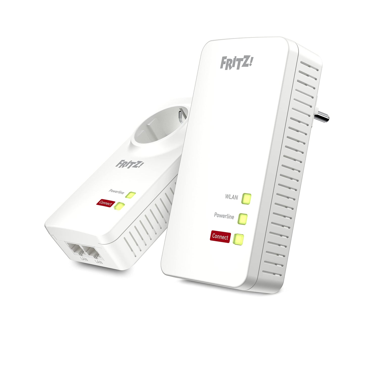 FRITZ!Powerline 1260/1220 WLAN Set – Highspeed WLAN-Access Point für Streaming & NAS