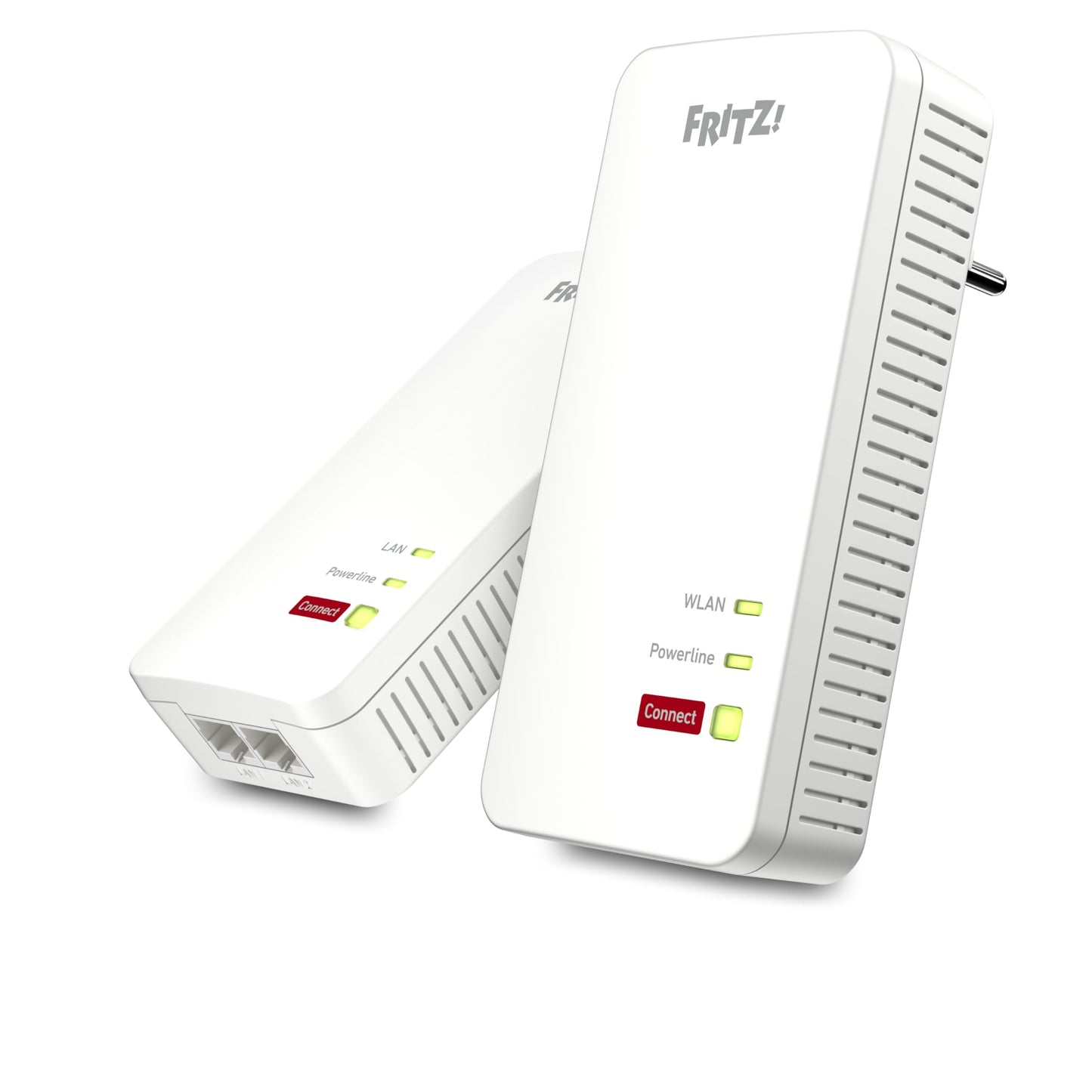 FRITZ!Powerline 1240 AX WLAN Set – Gigabit-Powerline mit Wi-Fi 6, Mesh-fähig, ideal für Streaming & HD-Video, 1.200 MBit/s