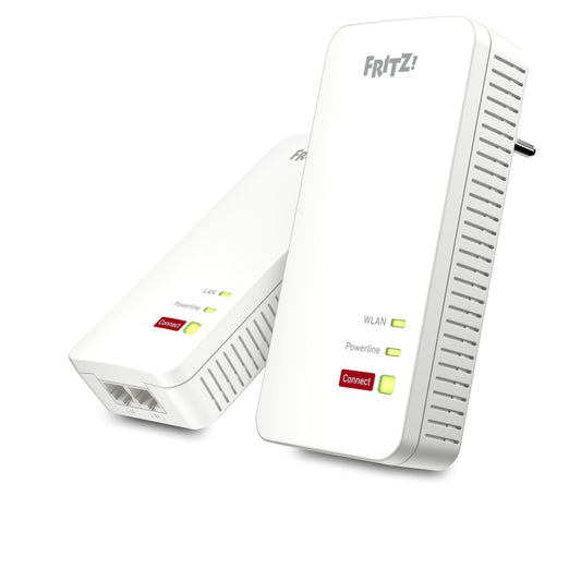 FRITZ!Powerline 1240 AX WLAN Set – Gigabit-Powerline mit Wi-Fi 6, Mesh-fähig, ideal für Streaming & HD-Video, 1.200 MBit/s