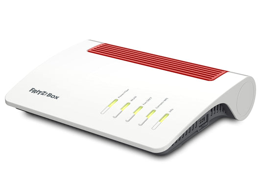 FRITZ!Box 5590 Fiber – Wi-Fi 6 Router für Glasfaser mit Mesh, DECT-Basis & 2,5-Gigabit-LAN