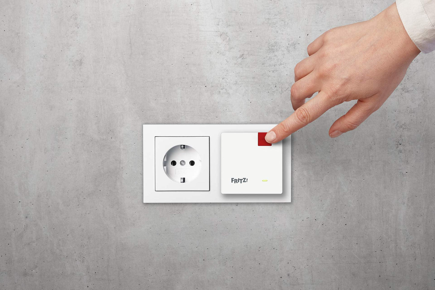 FRITZ!Repeater 600 – WLAN Repeater bis 600 MBit/s, kompakt & einfach