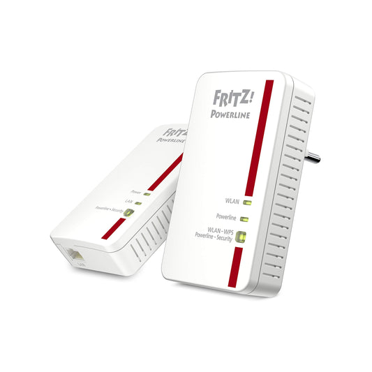 FRITZ!Powerline 1240E/1000E WLAN Set – 1.200 MBit/s, Ethernet