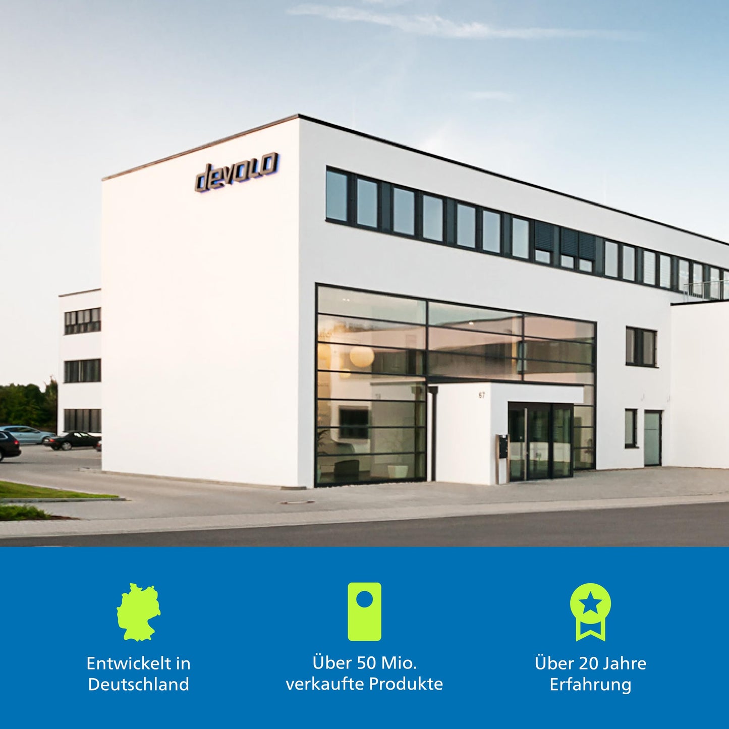 devolo Magic 2 WiFi 6 Starter Kit – WLAN Powerline, bis 3.000 MBit/s, 2x Gigabit-LAN, Mesh