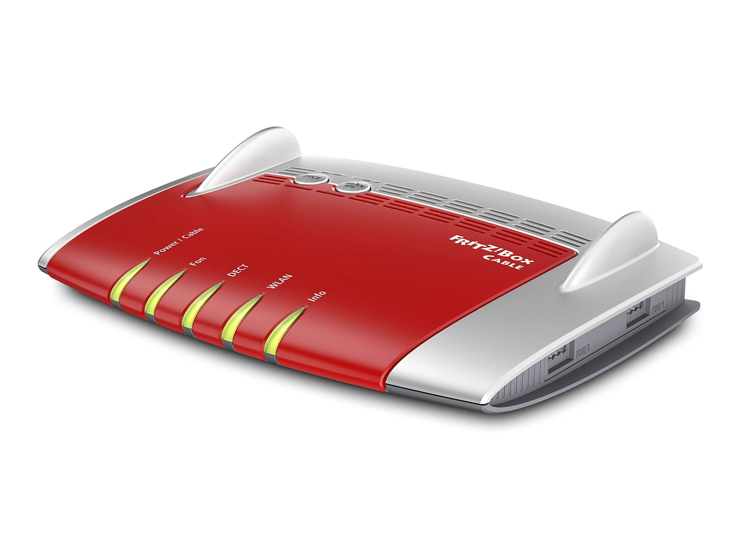 AVM FRITZ!Box 6490 Cable – WLAN AC+N Router, DOCSIS 3.0 Kabelmodem, 1.300 MBit/s, VoIP & DECT