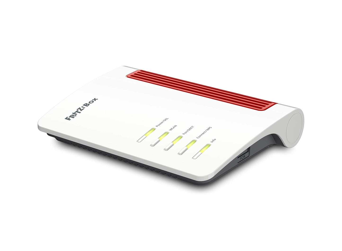 FRITZ!Box 7530 AX – Wi-Fi 6 DSL-Router mit Mesh, DECT-Basis & Media Server