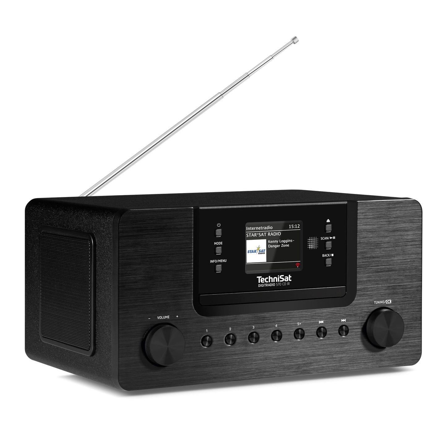 TechniSat DIGITRADIO 570 CD DAB+ Internetradio & AVM Fritz!Powerline 1260 Adapter