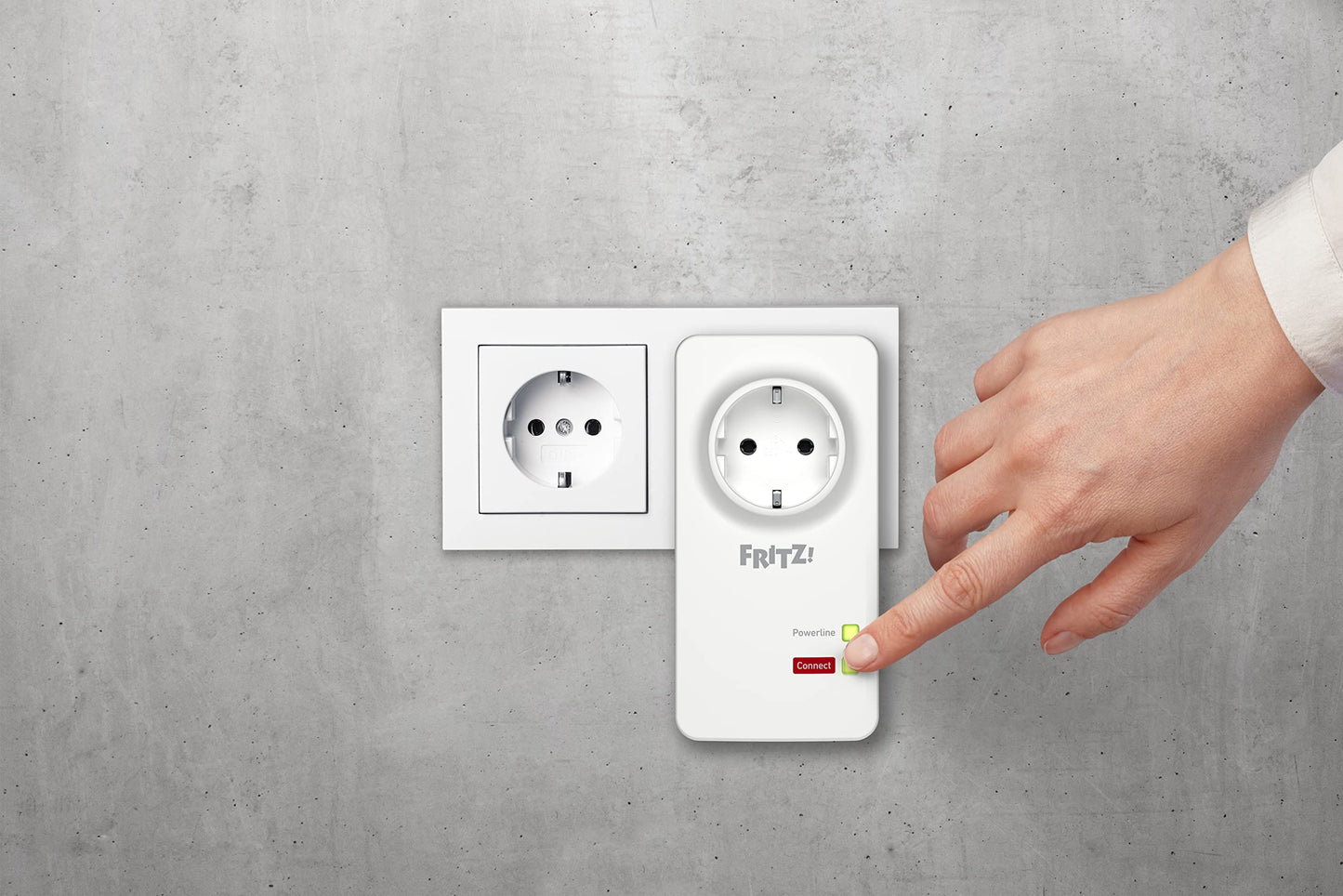 FRITZ!Powerline 1220 – 1.200 MBit/s, 2× Gigabit-LAN, ideal für NAS & HD