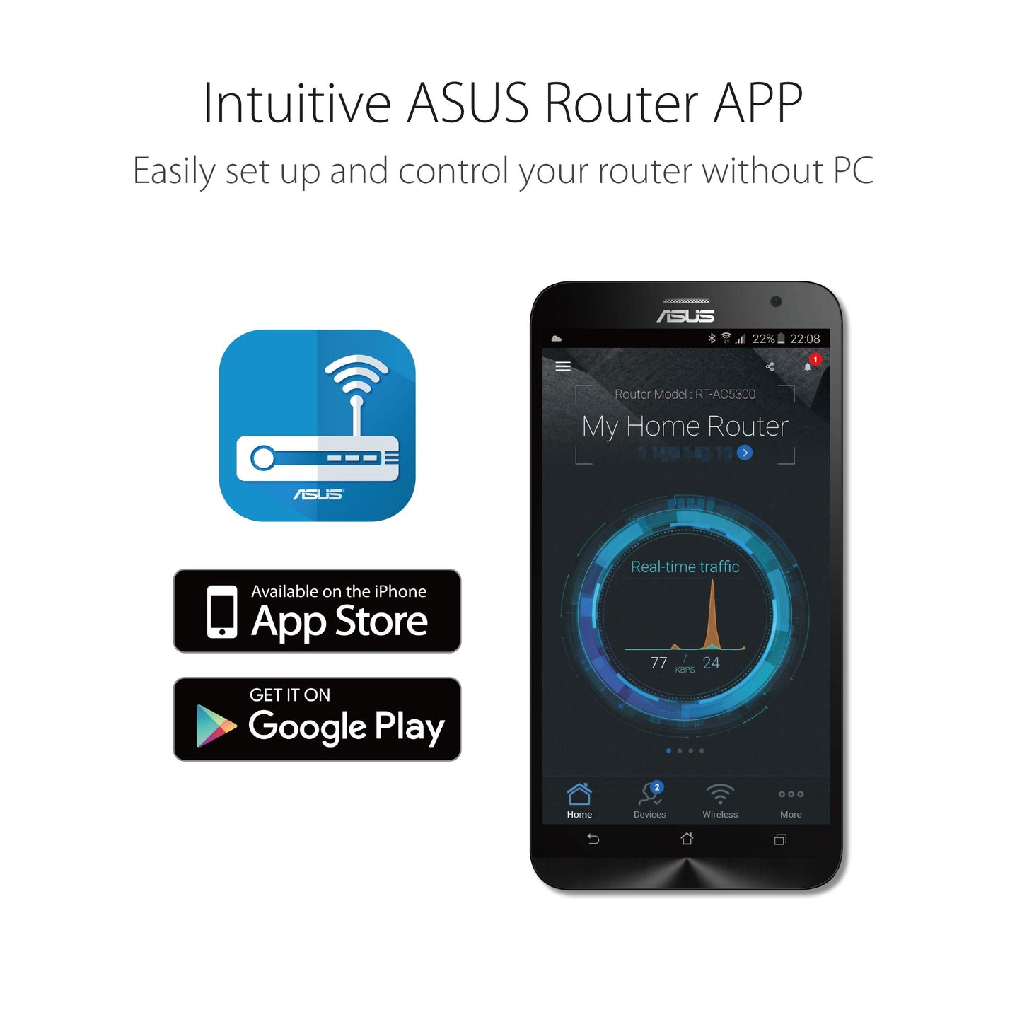 ASUS 4G-AC86U LTE WLAN Router AC2600